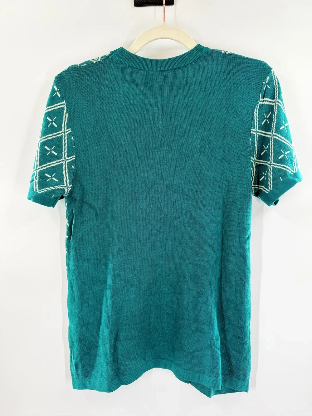 EUC Nitagut Striped & Geo Pattern Sweater